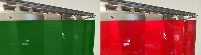 Made to measure welding curtains